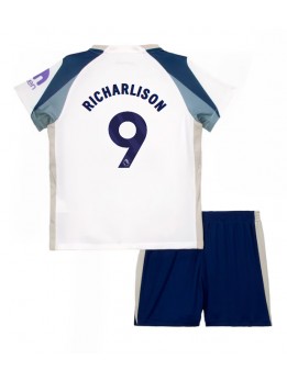 Tottenham Hotspur Richarlison #9 Replika Hemmakläder Barn 2025-26 Kortärmad (+ byxor)